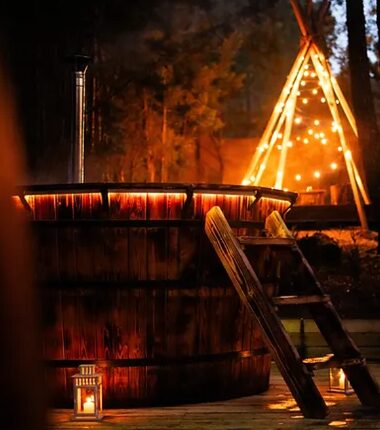 Baño nórdico (Página oficial del Glamping)