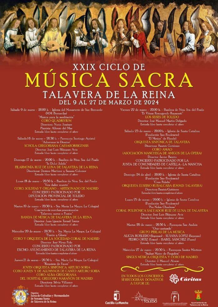 Actividades de la Agenda Cultural en Talavera para hoy miércoles 20 de marzo