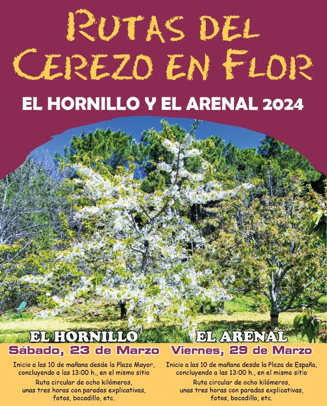 Rutas del Cerezo en Flor a menos de una hora de Talavera