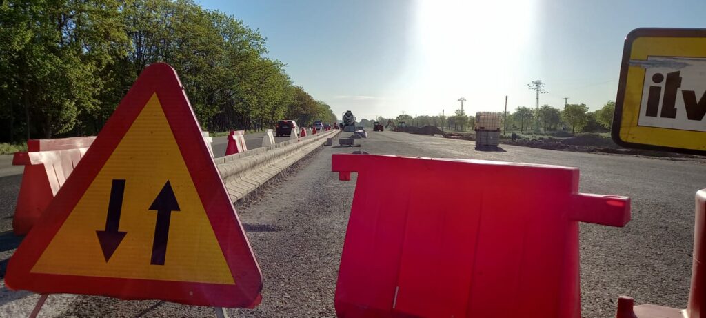 Se acerca el final de las obras del desdoblamiento de la N-5 a la entrada de Talavera