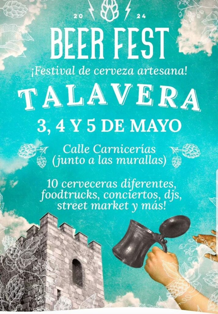 Llega a Talavera 'Beer Fest', el festival para los amantes de la cerveza artesana