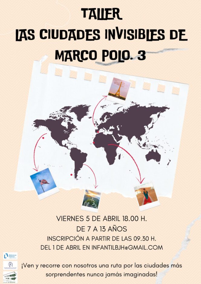 Las Ciudades Invisibles de Marco Polo: tercera sesión del taller (Biblioteca José Hierro)