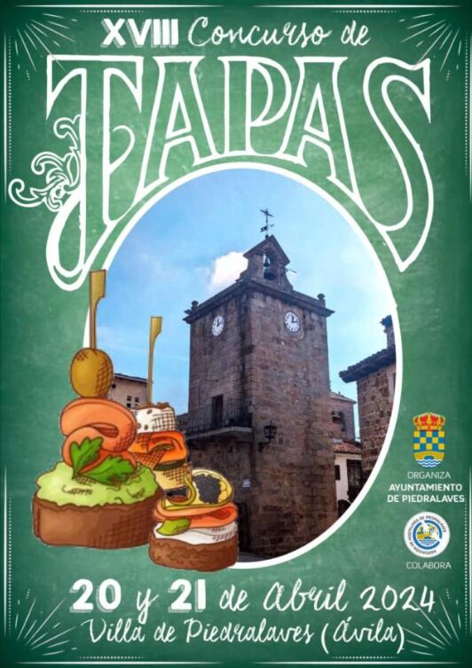 Experiencia gastronómica en el  XVIII Concurso de Tapas (Ayuntamiento de Piedralaves)