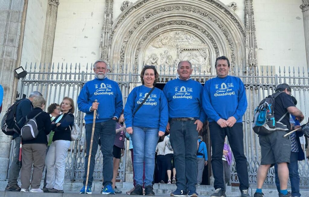 Inauguración del Camino Real de Guadalupe en Madrid con la presencia de la presidenta de la Diputación