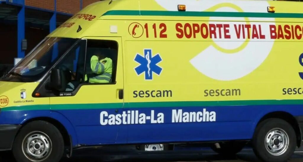 Trasladado un trabajador en helicóptero medicalizado por traumatismo craneoencefálico por una caída