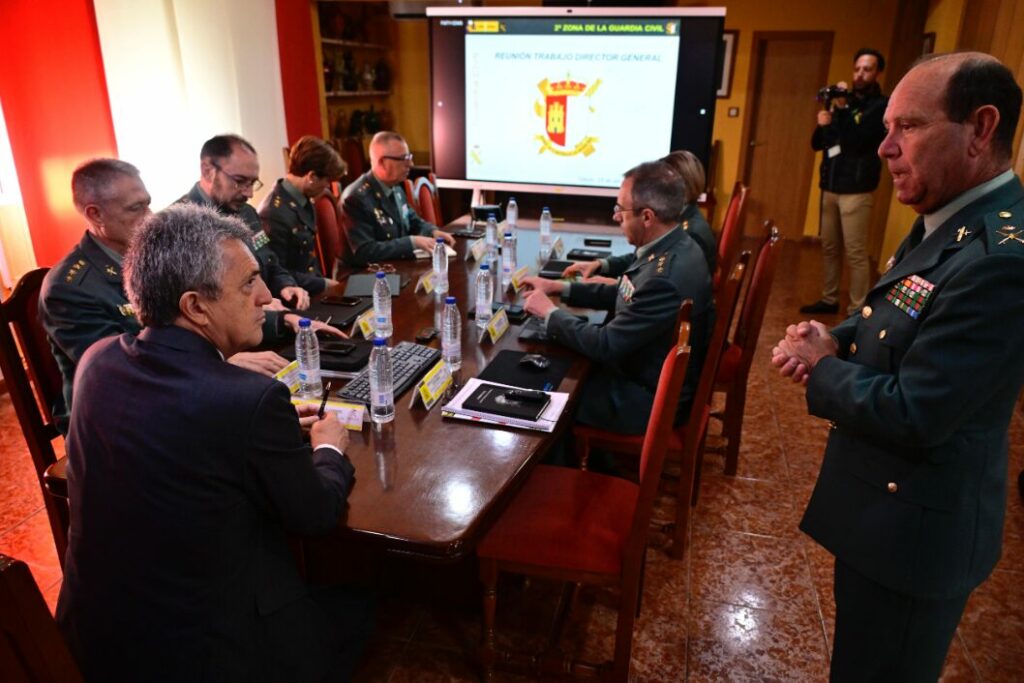 El director general de la Guardia Civil realiza una visita a CLM para abordar la seguridad en la región