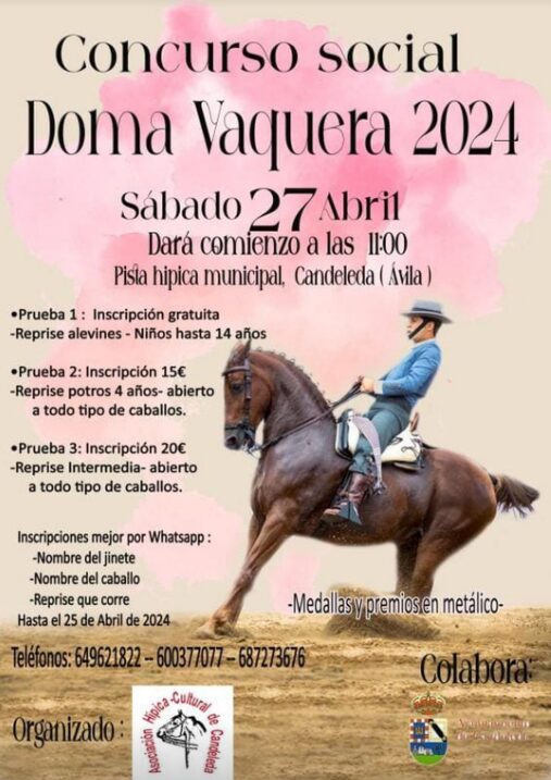 Concurso Social de Doma Vaquera en Candeleda