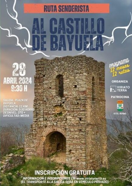 Ruta senderista hasta el Castillo de Bayuela