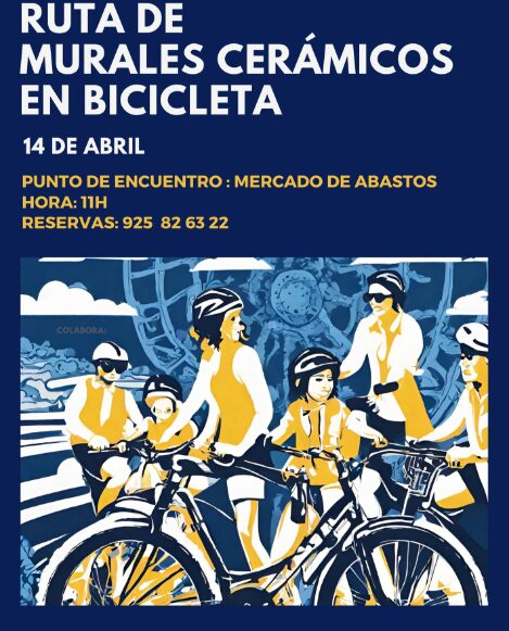 La Ruta de Murales Cerámicos: conoce Talavera con la bicicleta (Oficina de Turismo de Talavera)