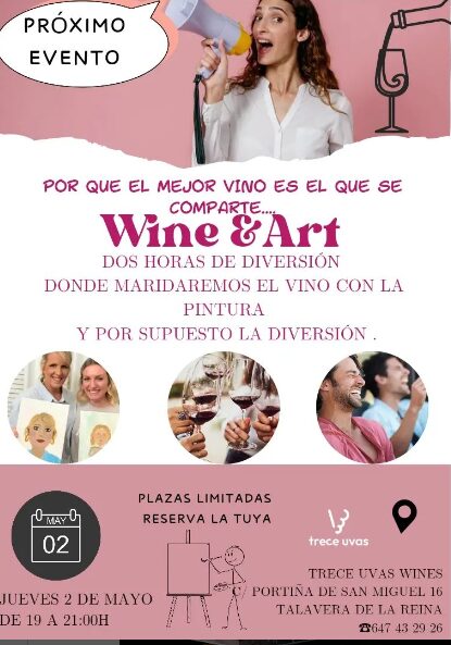 Wine & Art - Evento de vino en Talavera