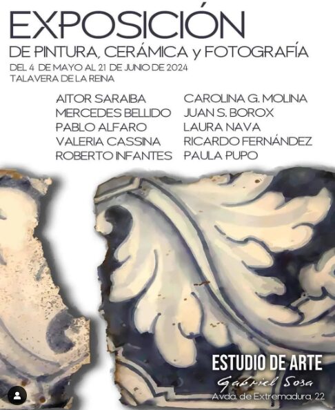 Exposición de pintura, cerámica y fotografía en Talavera