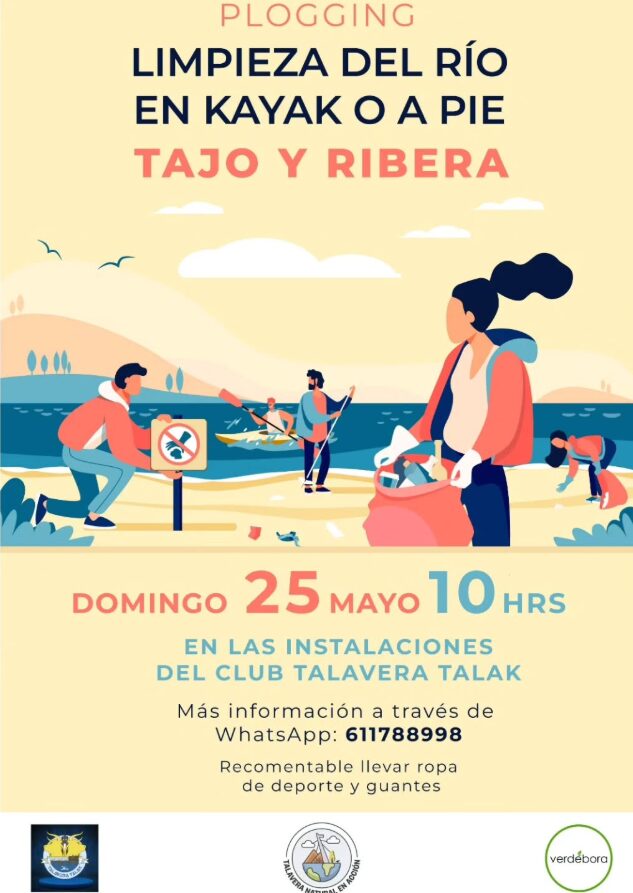Talavera se moviliza para limpiar el Tajo