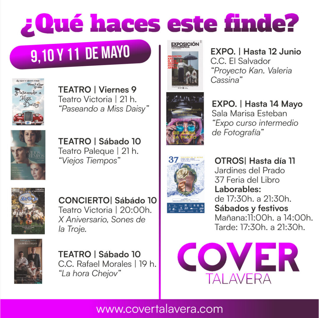 ¿Qué hacer este finde en Talavera?
