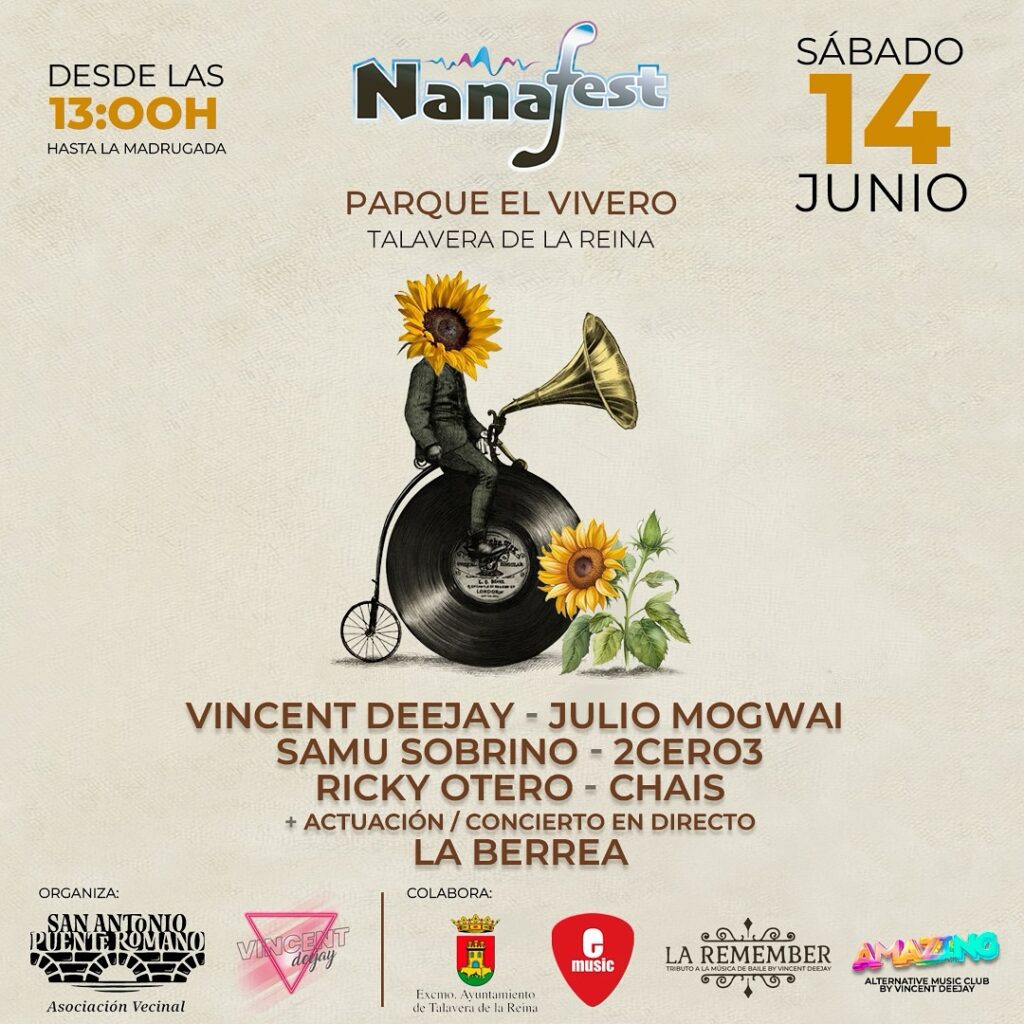 El Nanafest regresa este sábado a Talavera