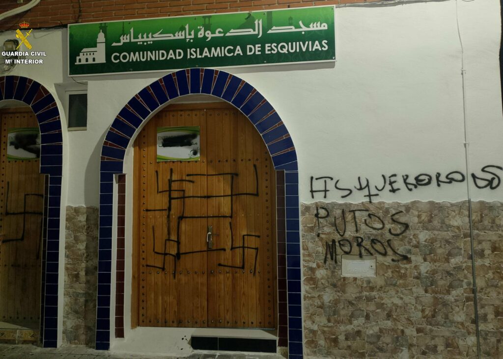 Investigan un delito de odio contra un centro de culto islámico
