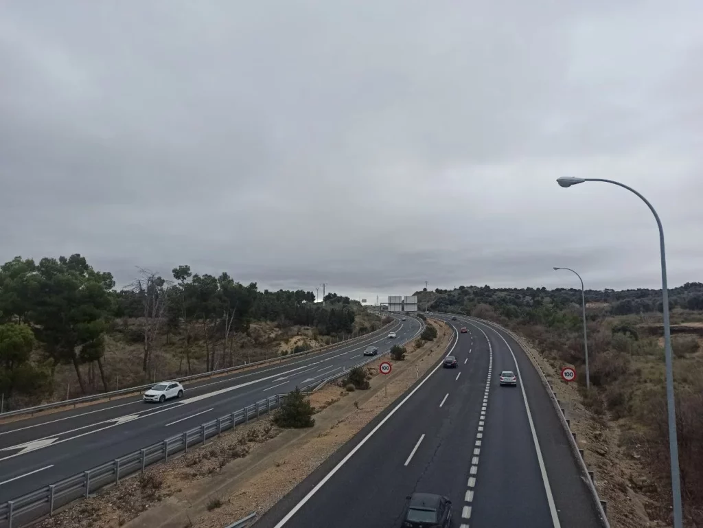 atropello mortal en la A-42