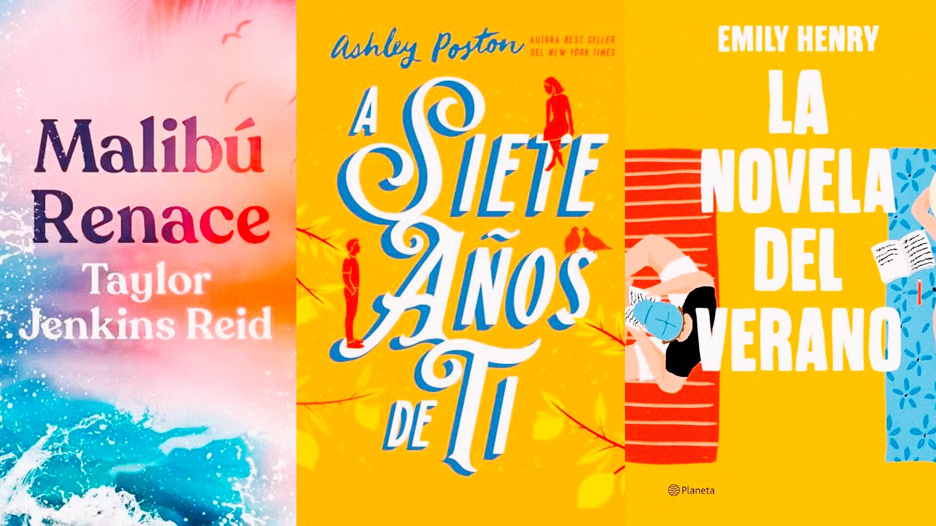 Cinco libros para no parar de leer este verano