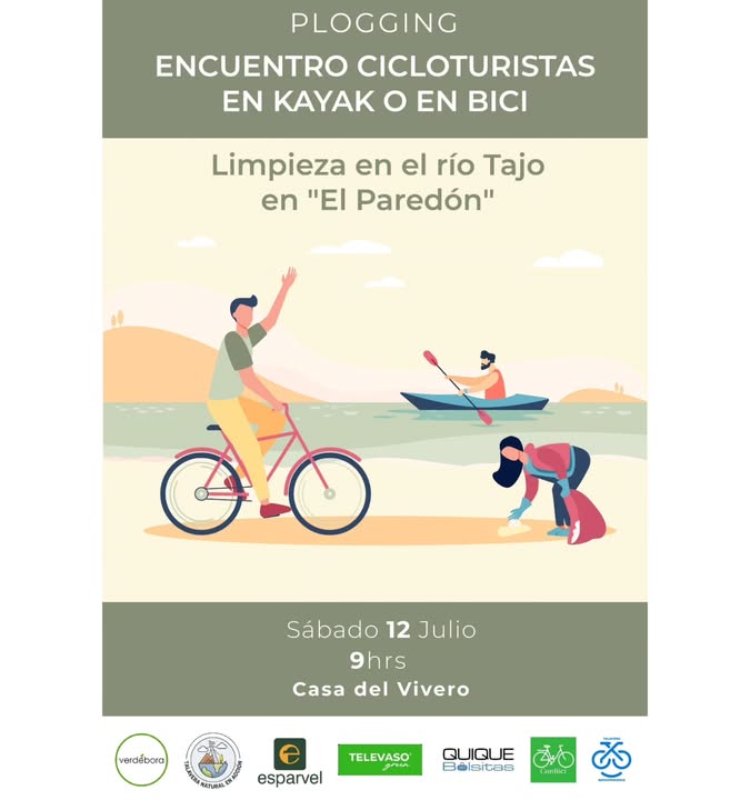 Kayak, bici y sostenibilidad: Talavera se moviliza por el Tajo