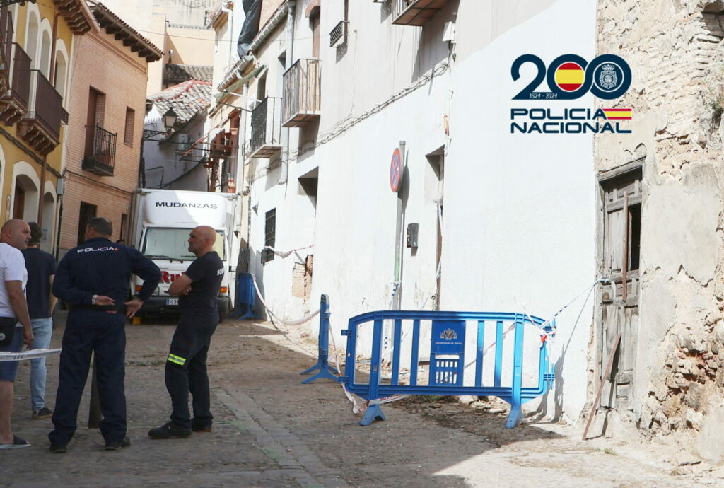 Detenido el presunto autor del incendio en una vivienda ocupada del Casco Histórico de Toledo