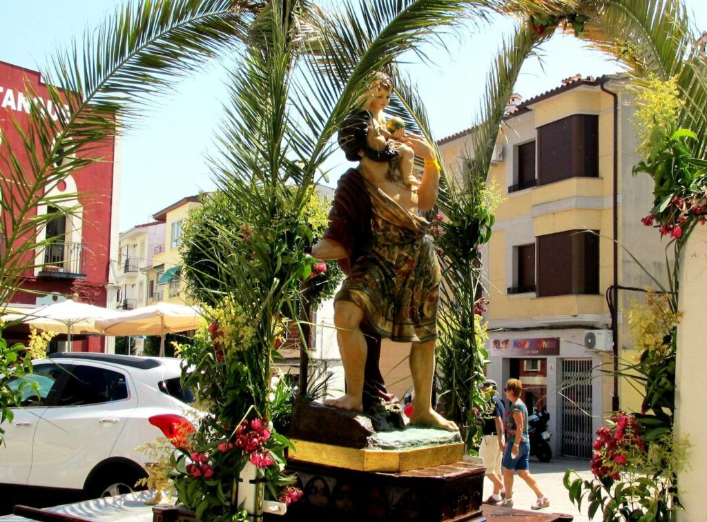 Jaraíz de la Vera tradición por San Cristóbal