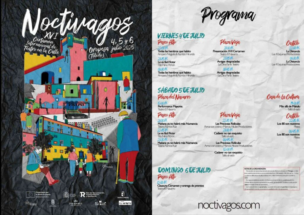 Noctívagos 2025: teatro, historia y emoción en Oropesa