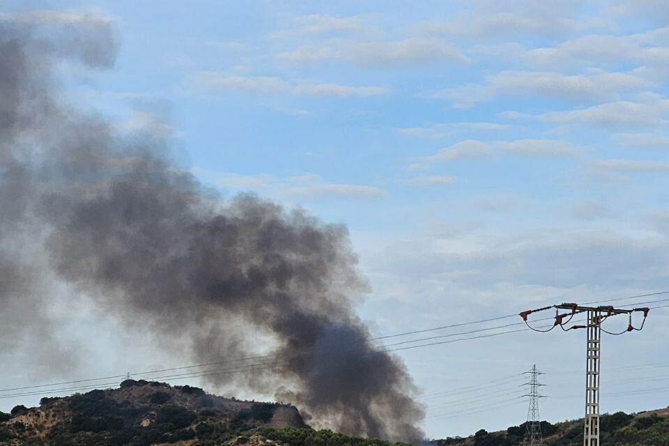 Incendio en el Cerro Negro de Talavera, ya bajo control