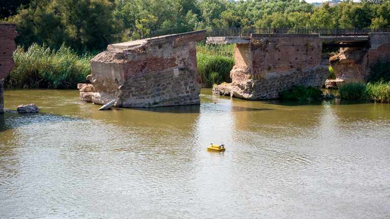 Talavera inicia la recuperación del puente romano