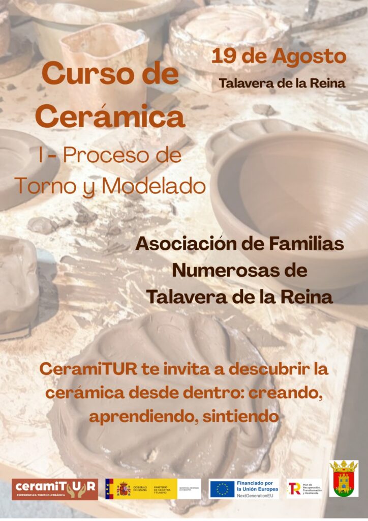 Las familias talaveranas se sumergen en el arte cerámico