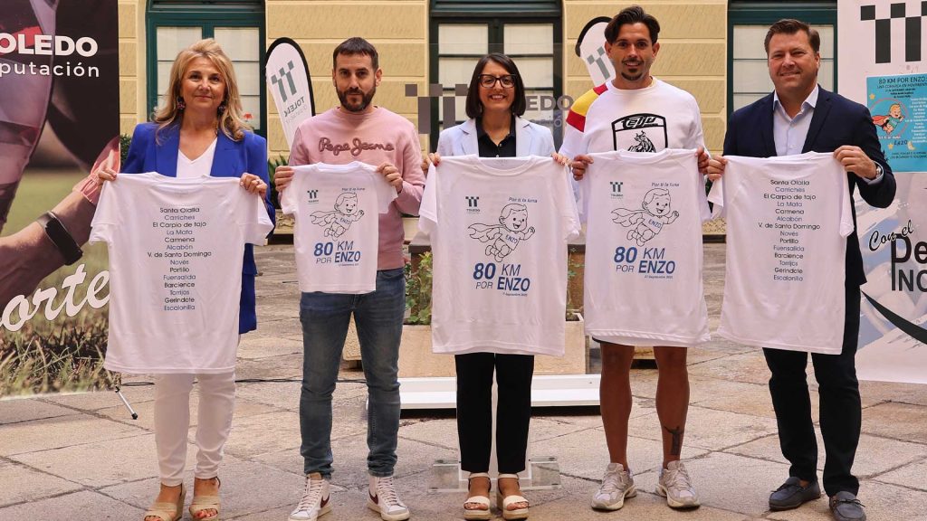 Reto solidario “80 kilómetros por Enzo”