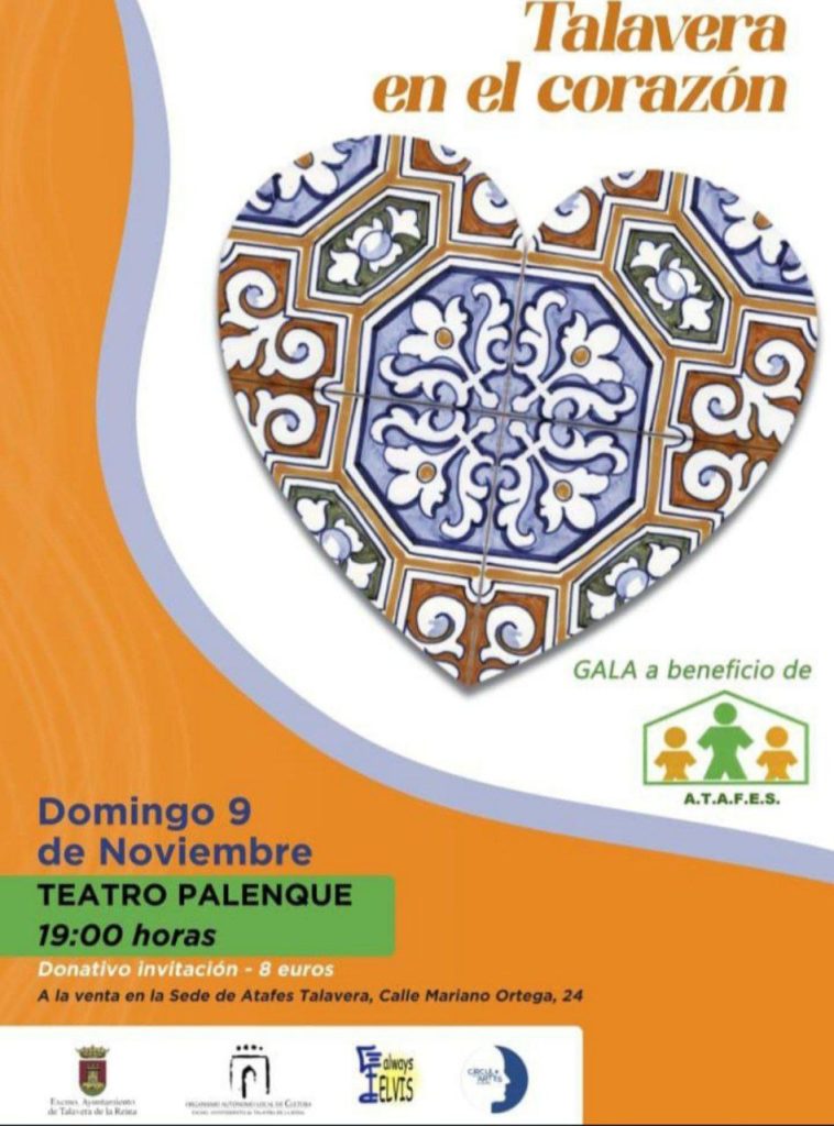 ‘Talavera en el Corazón’, a beneficio de ATAFES