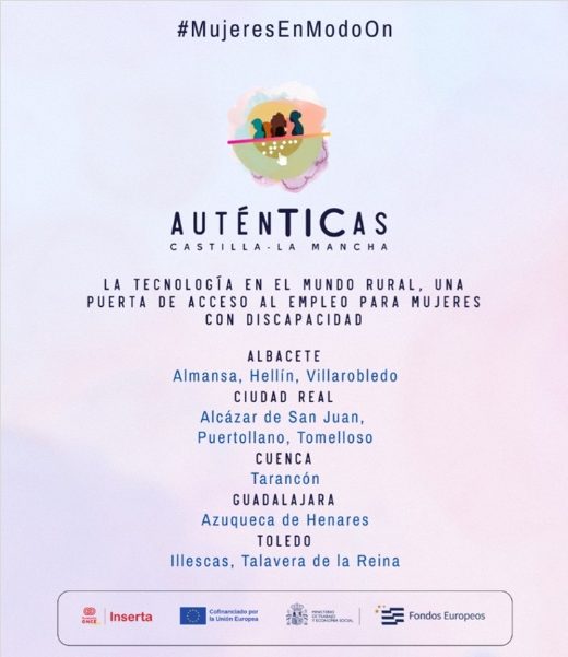 Programa formativo ‘Auténticas Castilla-La Mancha’ para que mujeres con discapacidad