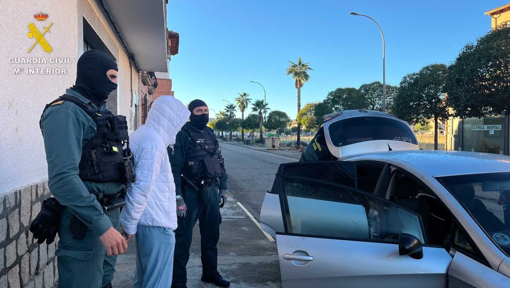 La Guardia Civil desarticula una banda violenta que aterrorizaba la comarca de Talavera