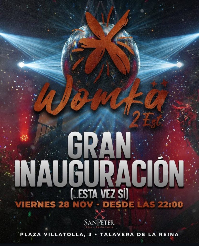 Womka 2 Est: la fiesta de inauguración en Talavera
