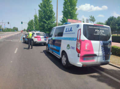 Controles de alcohol y drogas en Talavera