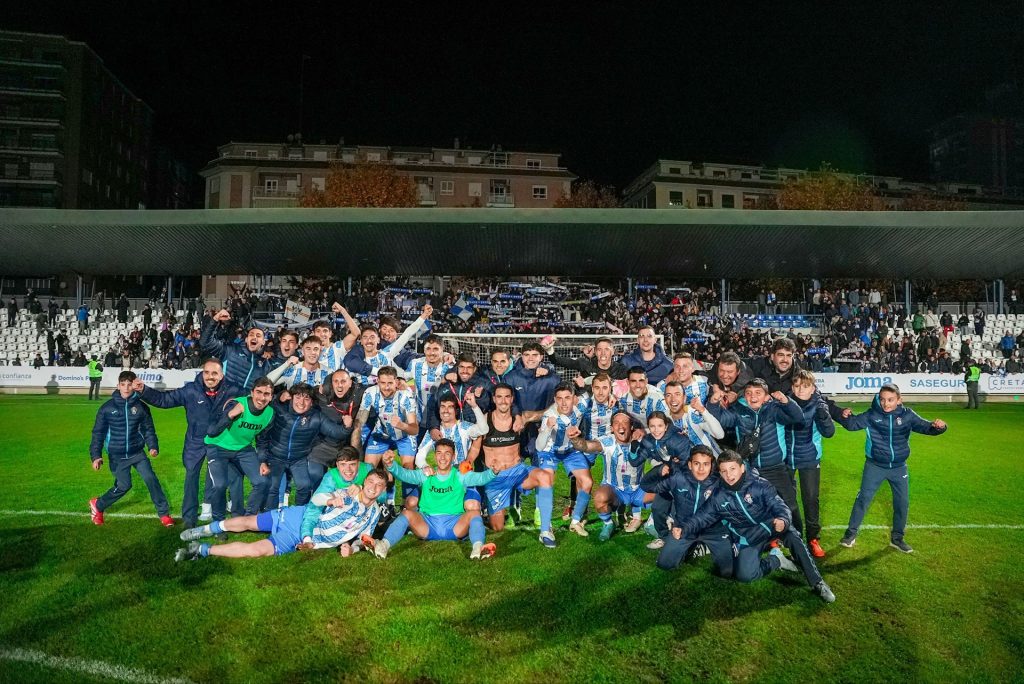 El CF Talavera hace historia en El Prado y elimina al Málaga de la Copa del Rey