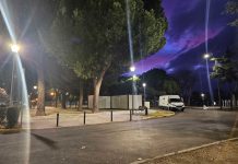 Los pasos de cebra de la Ronda del Cañillo siguen sin pintar tras el asfaltado