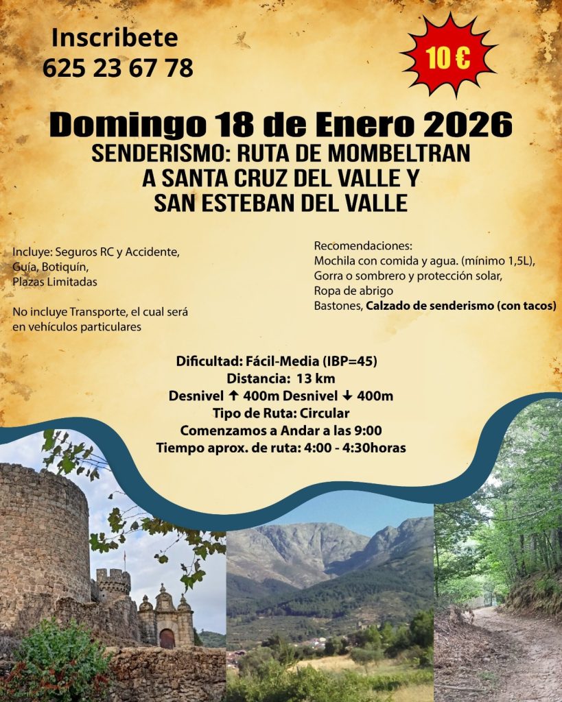 Senderismo entre fortalezas: Ruta por el Barranco de las Cinco Villas