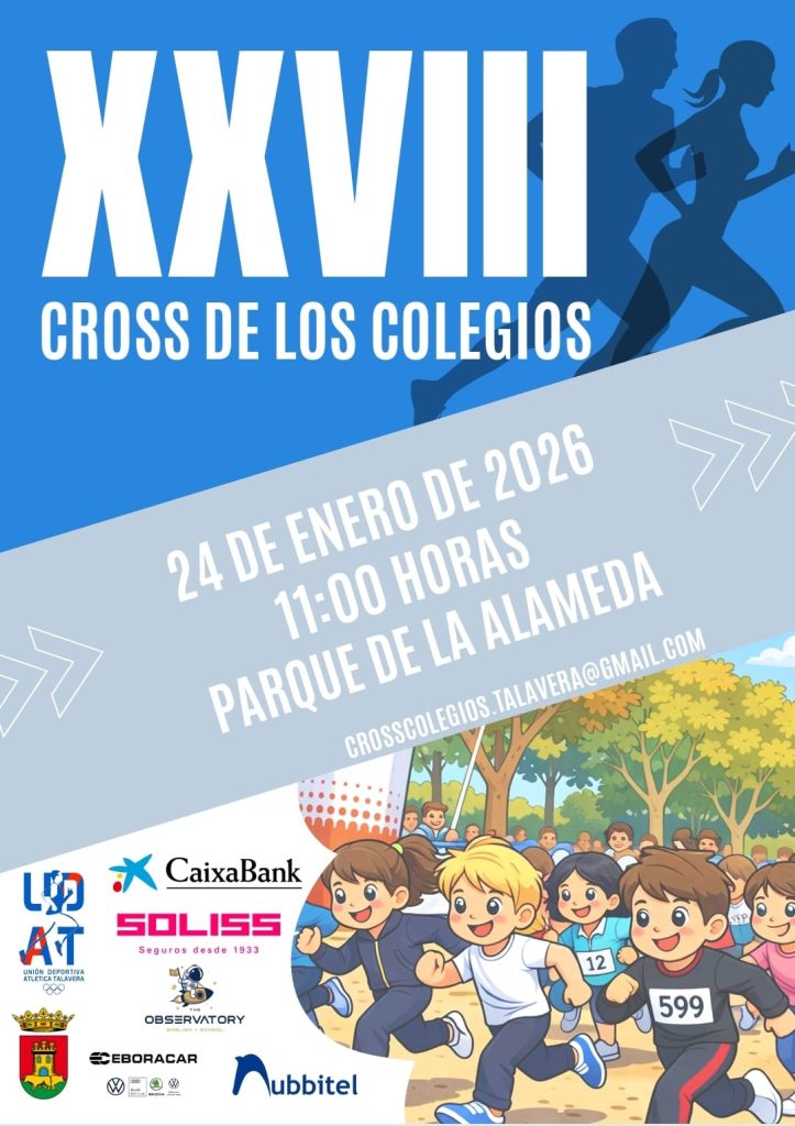 Nueva edición del Cross de los Colegios en Talavera