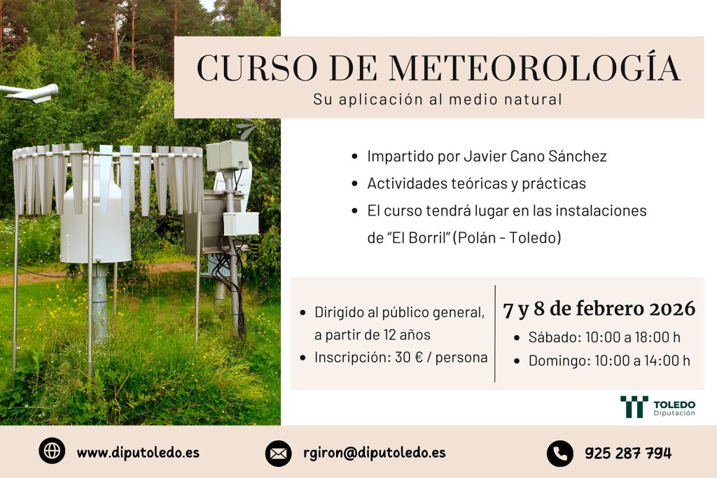 Formación ambiental con un curso de meteorología en El Borril