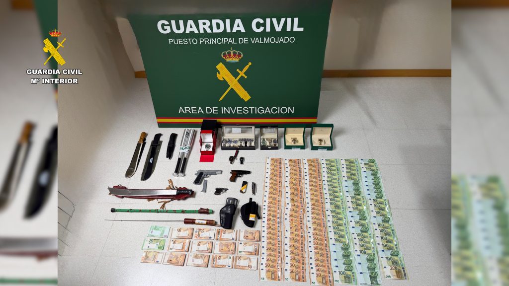Desarticulado un grupo criminal que extorsionaba con préstamos ilegales en Toledo y Madrid