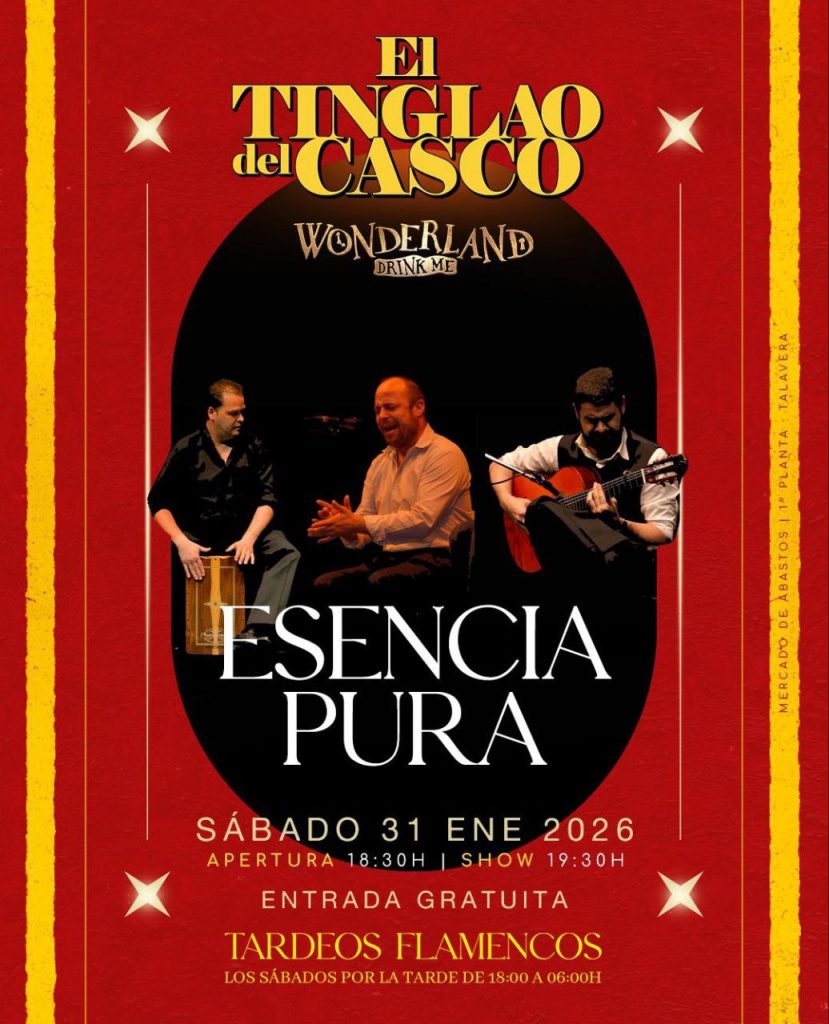 Tardeo flamenco en El Tinglao del Casco con “Esencia Pura”