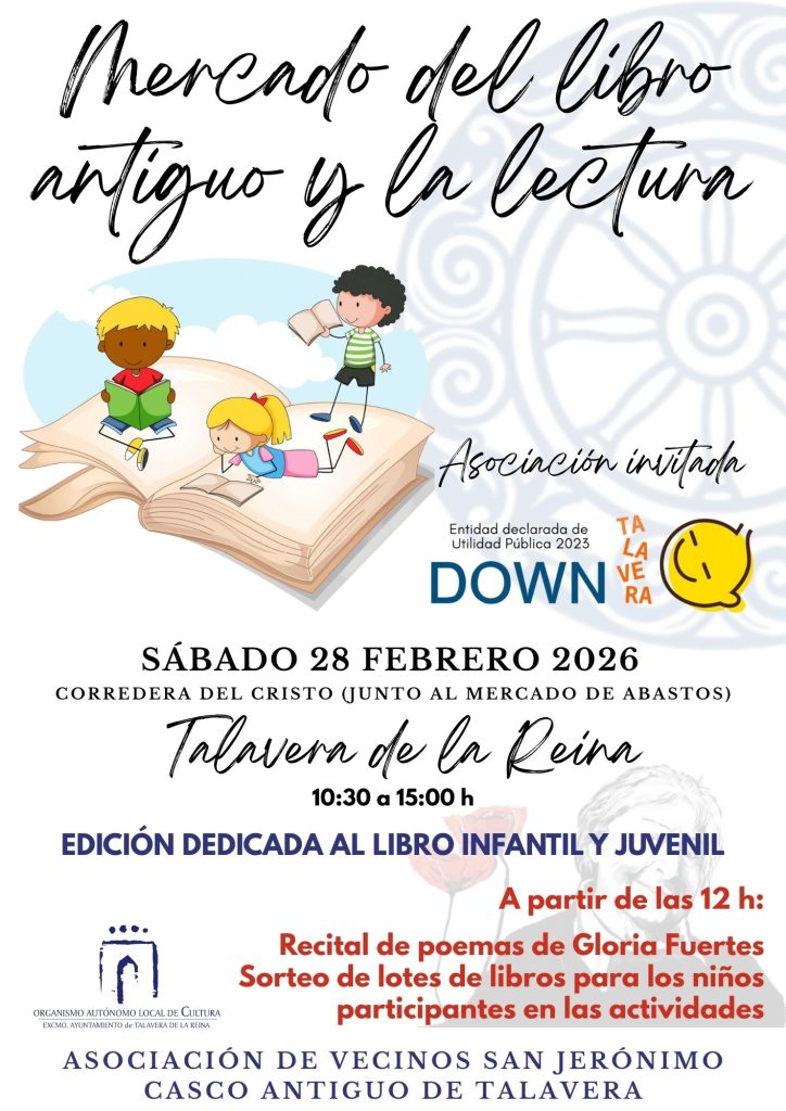 La lectura toma la Corredera del Cristo este 28 de febrero