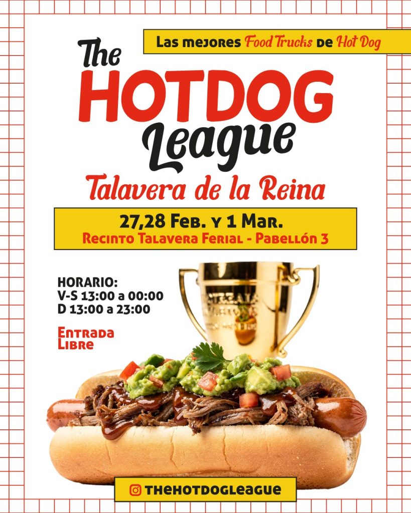 The Hotdog League llega a Talavera: el mayor festival de perritos calientes