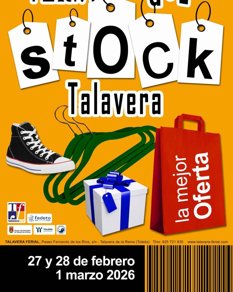 La Feria del Stock regresa a Talavera con grandes descuentos y zona infantil