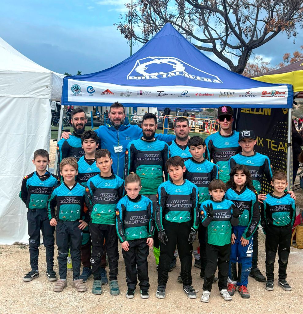 Plata y cuatro bronces para el BMX Talavera en la Copa de España 2026