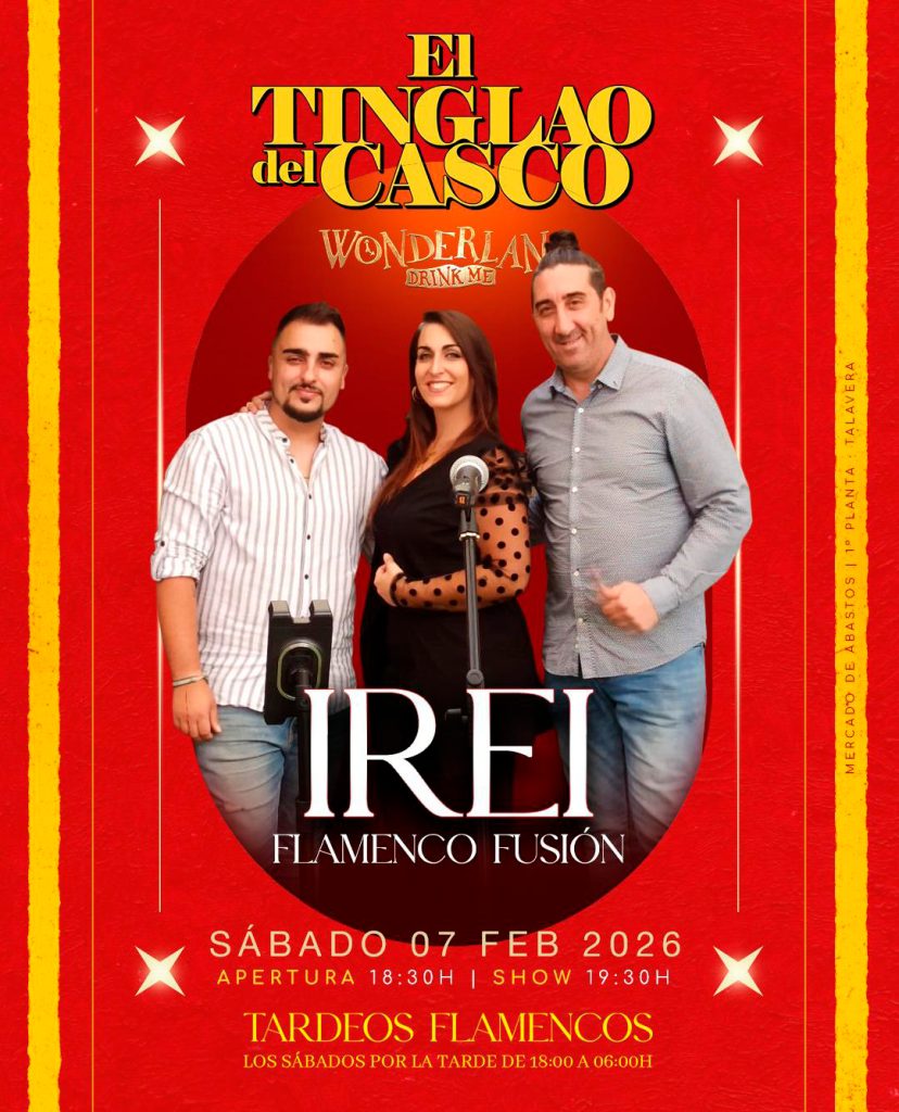 El flamenco fusión de IREI pone ritmo al sábado en El Tinglao del Casco