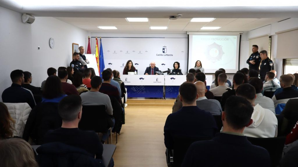 129 aspirantes inician el XXXVIII curso de formación inicial para policías locales