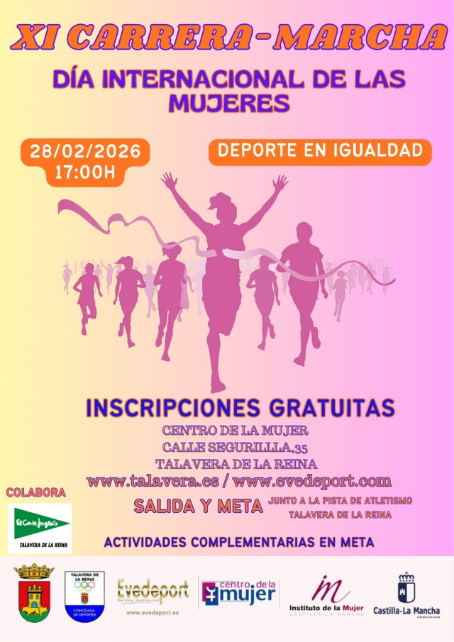 Talavera celebra la XI Carrera-Marcha por el Día Internacional de la Mujer