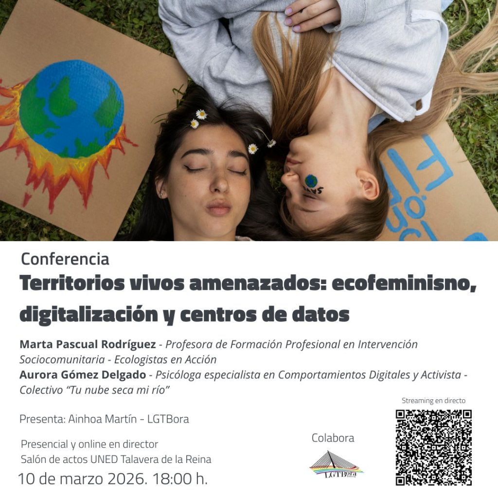 Talavera acoge la conferencia “Territorios vivos amenazados: ecofeminismo, digitalización y centros de datos”