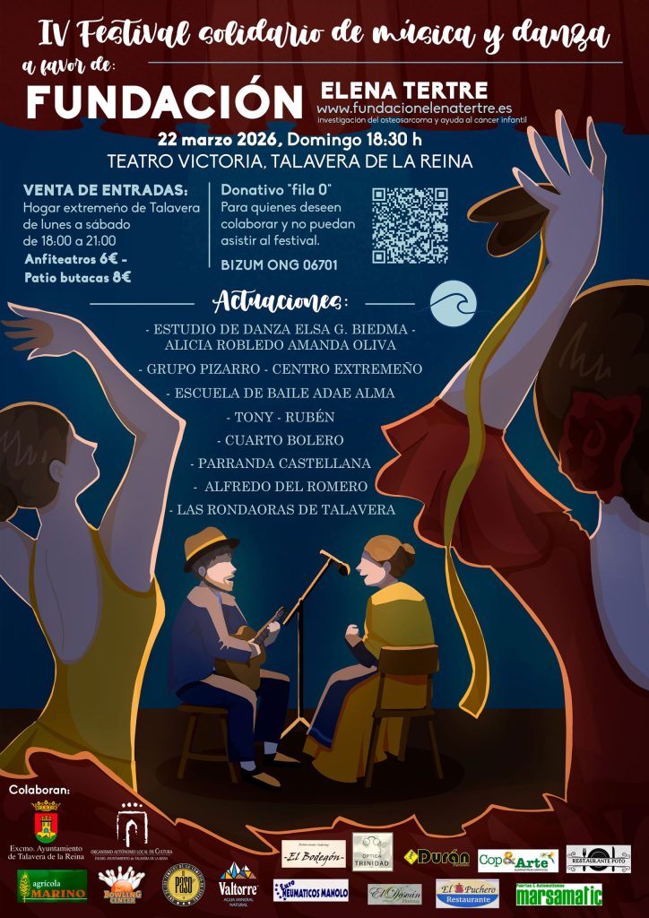 El Teatro Victoria de Talavera acoge el IV Festival Solidario de Música y Danza